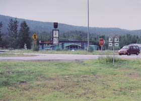 Junction of Steese Highway with the Elliott Highway