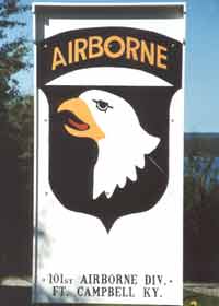 Screaming Eagles emblem of the 101st Airborne